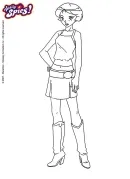 Totally Spies kleurplaat 32